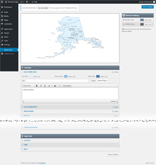 Interactive Map of Alaska WordPress Plugin