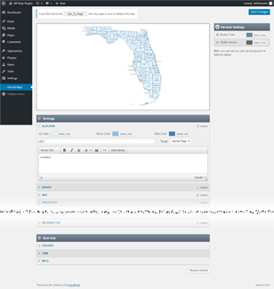 Interactive Map of Florida WordPress Plugin
