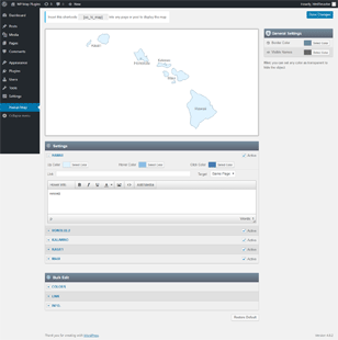 Interactive Map of Hawaii WordPress Plugin