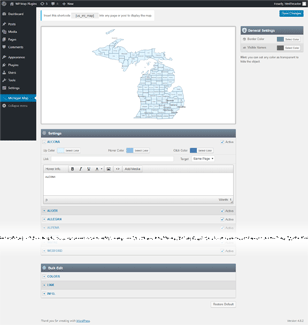 Interactive Map of Michigan WordPress Plugin