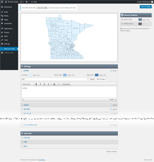 Interactive Map of Minnesota WordPress Plugin