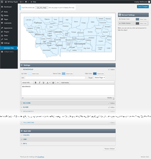 Interactive Map of Montana WordPress Plugin
