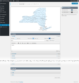 Interactive Map of New York WordPress Plugin