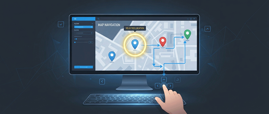 Keyboard Navigation: Making Maps Operable Without a Mouse