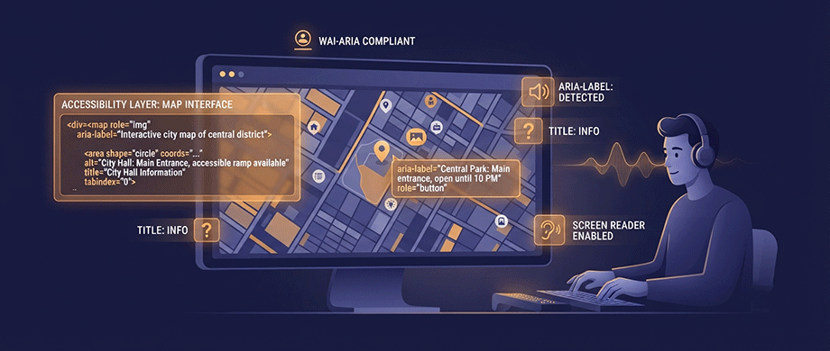 Screen Reader Support: Making Maps Perceivable