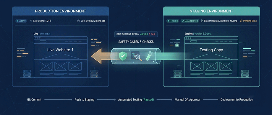Create a Staging Environment for Safe Testing