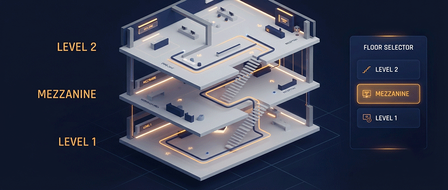 Handling Multi-Hall, Multi-Level Venues