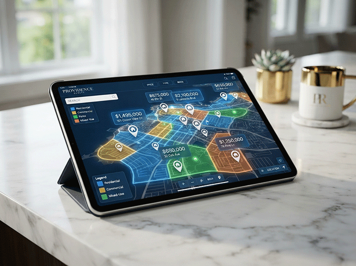 Real Estate Web Design: Using Interactive Maps to Showcase Property Portfolios