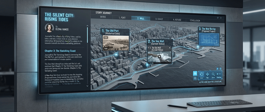 3D Storytelling: Immersive Journalism