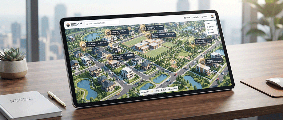 Real Estate: Virtual Property Exploration