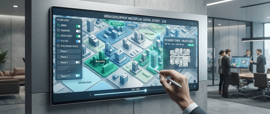 Urban Planning: Visualizing Future Cities