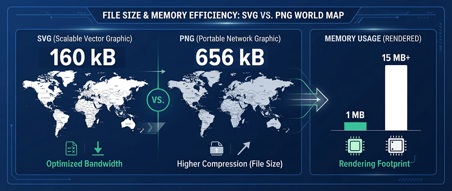 File Size and Bandwidth Efficiency