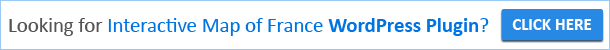 Interactive Map of France WordPress Plugin
