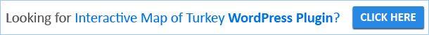 Interactive Map of Turkey WordPress Plugin