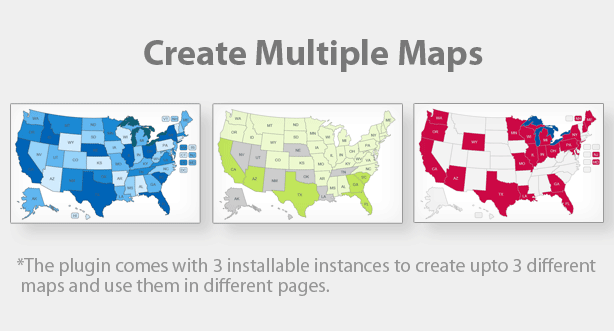 Create Multiple Maps