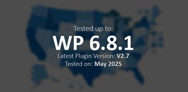 Last Update of the Interactive US Map WordPress Plugin