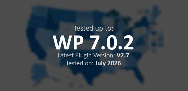 Last Update of the Interactive US Map WordPress Plugin