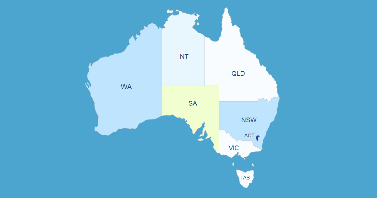 Interactive Map of Australia [WordPress Plugin]