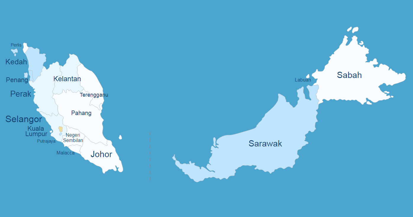 Map Of Selangor And Perak - Persoalan b