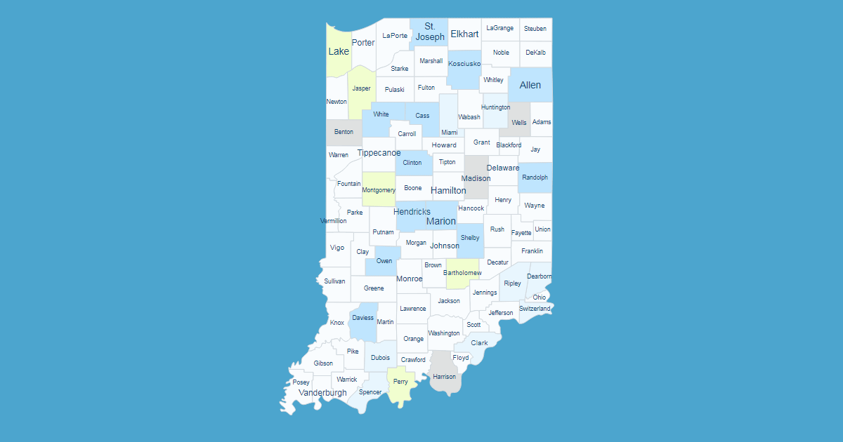 Interactive Map of Indiana [WordPress Plugin]