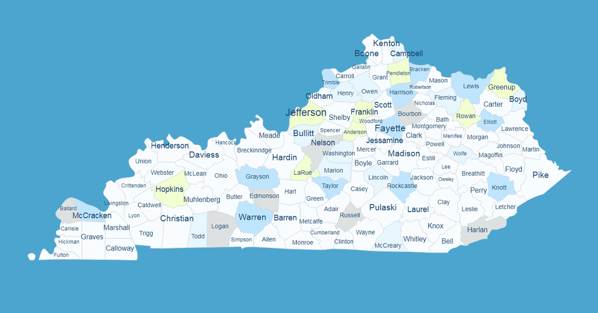 Interactive Map of Kentucky [WordPress Plugin]