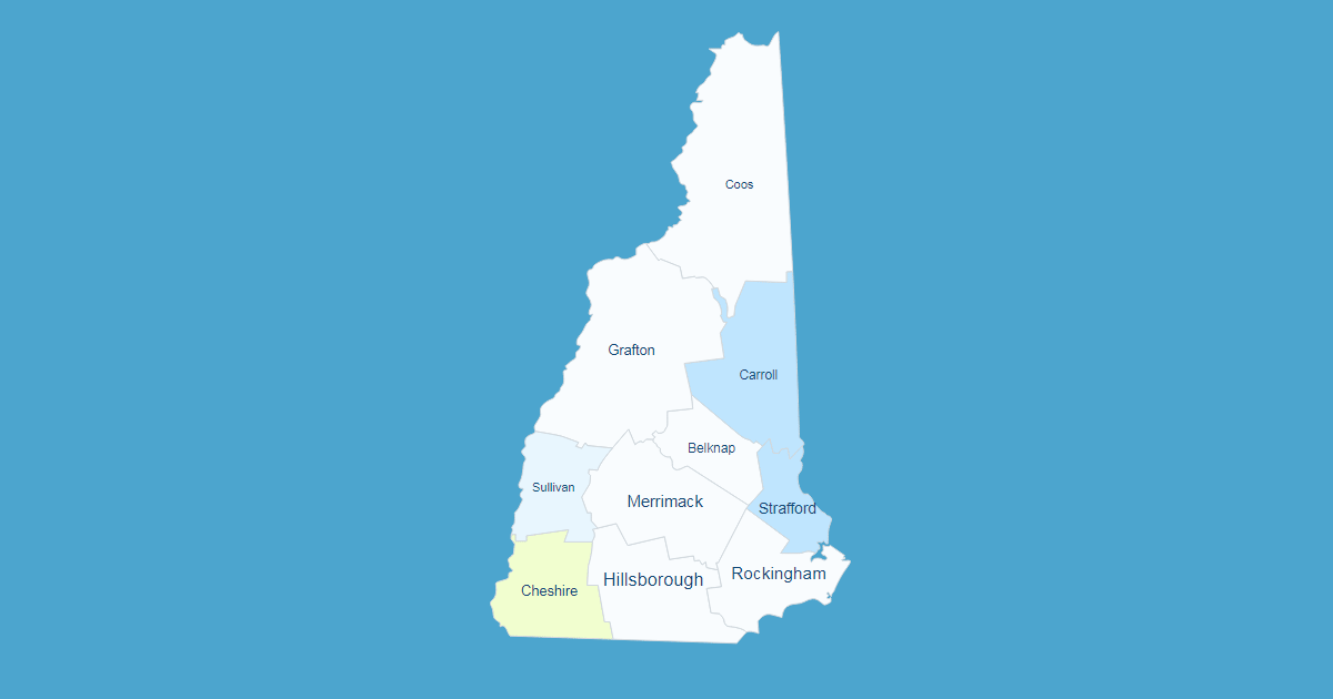 Interactive Map of New Hampshire [WordPress Plugin]