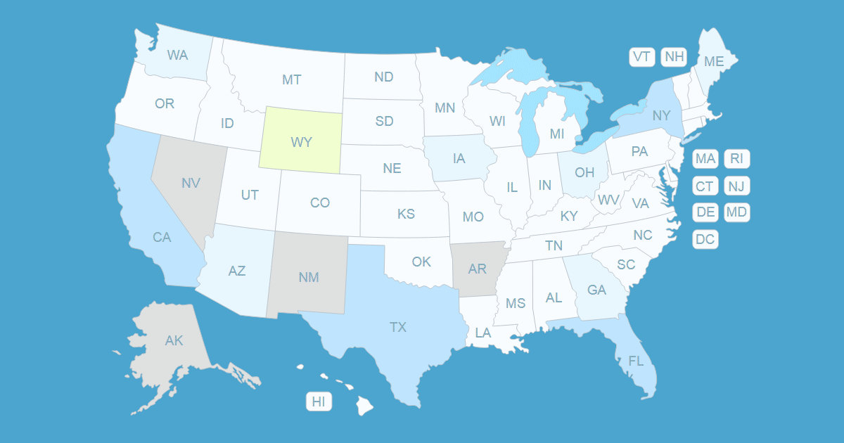 Clickable Map Of The United States Interactive Us Map [Wordpress Plugin]
