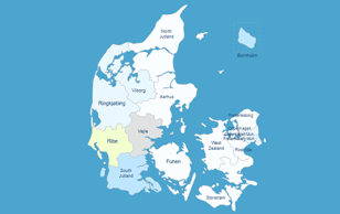 Denmark Map