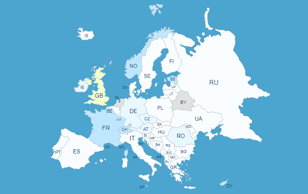 Interactive Europe Map WordPress Plugin