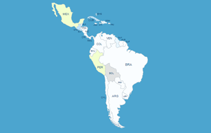 Interactive Latin America Map WordPress Plugin