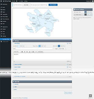 Interactive Map of Azerbaijan WordPress Plugin