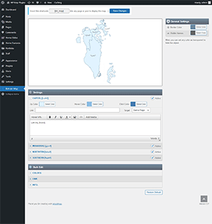 Interactive Map of Bahrain WordPress Plugin