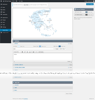 Interactive Map of Greece WordPress Plugin