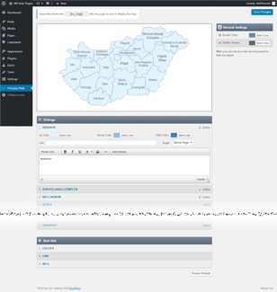 Interactive Map of Hungary WordPress Plugin