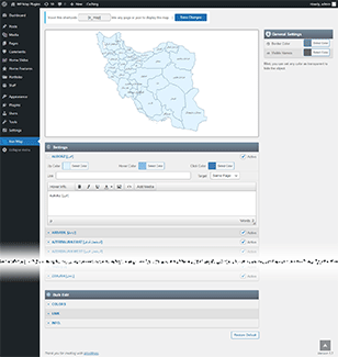 Interactive Map of Iran WordPress Plugin