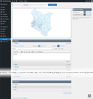 Interactive Map of Kenya WordPress Plugin