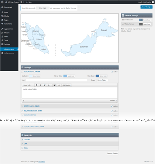 Interactive Map of malaysia WordPress Plugin