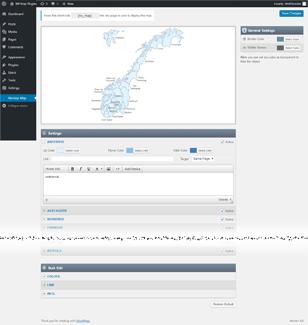 Interaktivt Kart Over Norge WordPress Plugin