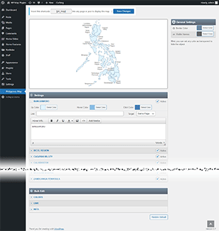 Interactive Map of Philippines WordPress Plugin