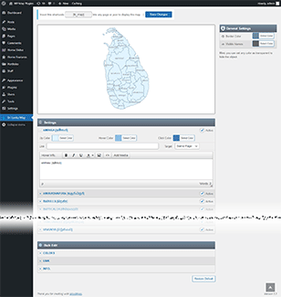 Interactive Map of Sri Lanka WordPress Plugin