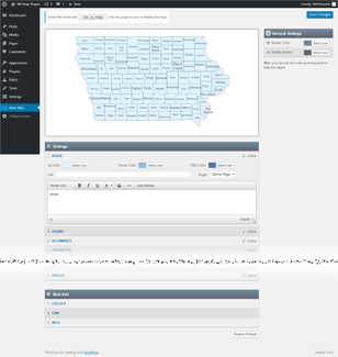 Interactive Map of Iowa WordPress Plugin