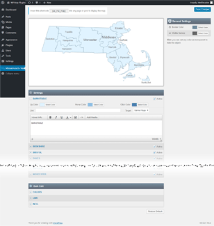 Interactive Map of Massachusetts WordPress Plugin