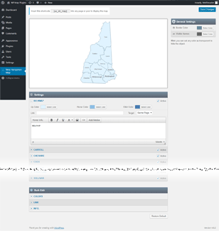 Interactive Map of New Hampshire WordPress Plugin