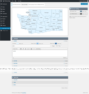 Interactive Map of Washington WordPress Plugin