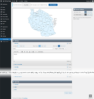 Interactive Map of Tanzania WordPress Plugin