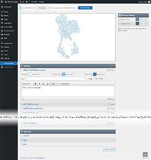 Interactive Map of Thailand WordPress Plugin