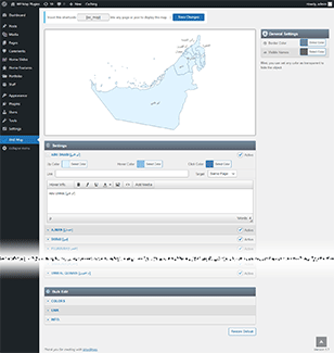 Interactive Map of UAE WordPress Plugin